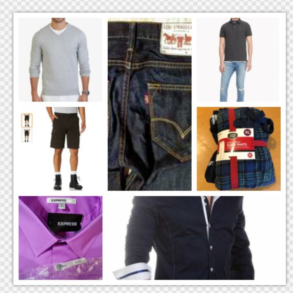 NWT MSRP$540+ Wholesale Men Clothing Major Designer Brand Names Great Lot